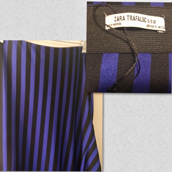 ❌SOLD❌ Zara Trafaluc Asymmetrical Ruffle maxi NWOT - Picture 7 of 8